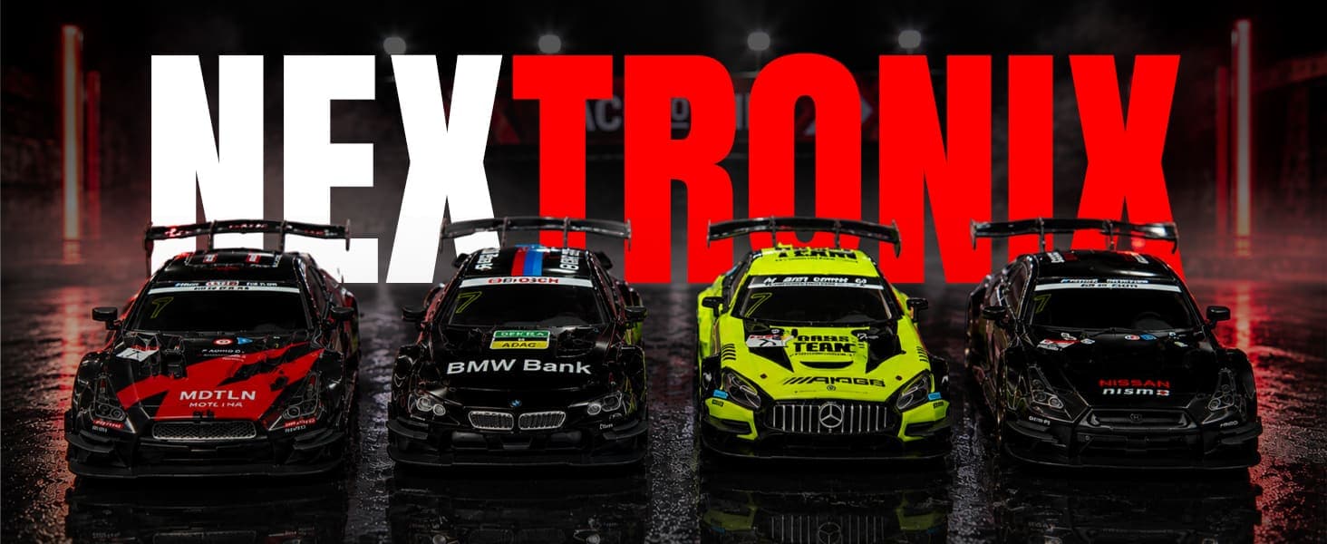 Nextronix 40 km/h High-Speed 1:16 Scale 4WD RC Drift Car | 2.4GHz Remote Control Racing Car with LED Lights & Rechargeable Battery — product detail 1