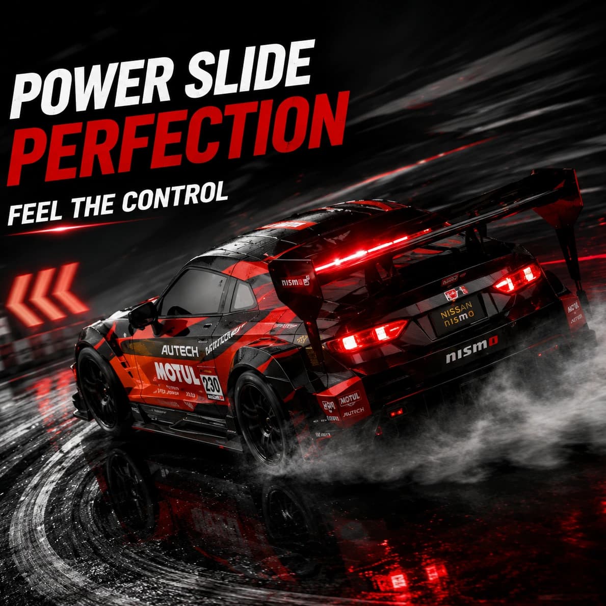 Nextronix 1:24 RC Drift Car | 24 km/h High Speed | 2.4GHz Remote | USB Rechargeable | LED Lights | Extra Drift Tires 5