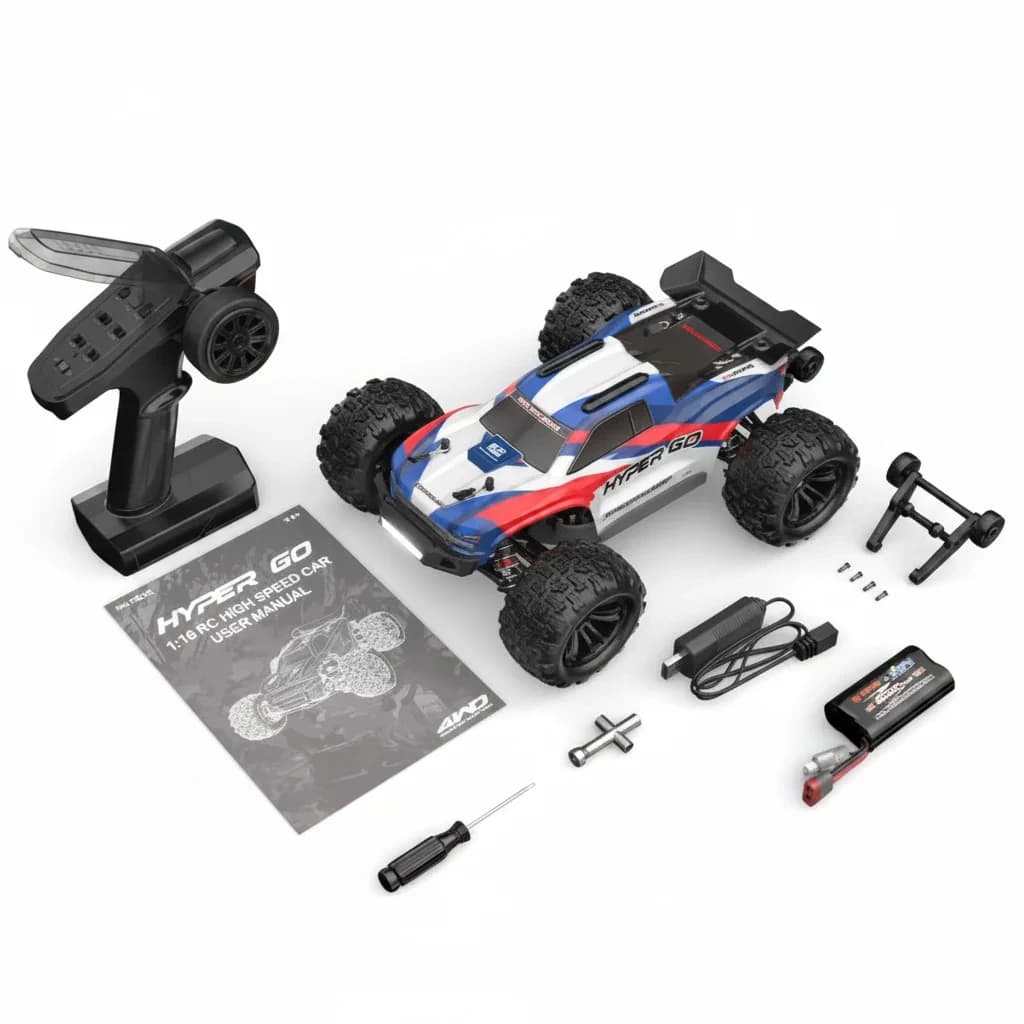 Nextronix MJX Hyper Go 16212 1:16 Scale Brushless RC Car, 4WD High-Speed Off-Road Remote Control Racing Truck, 42 KM/H 2
